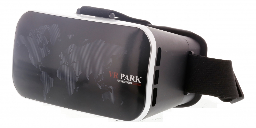 VR Park Virtual Reality Glasses, 4-6" smartphones, svart/silver