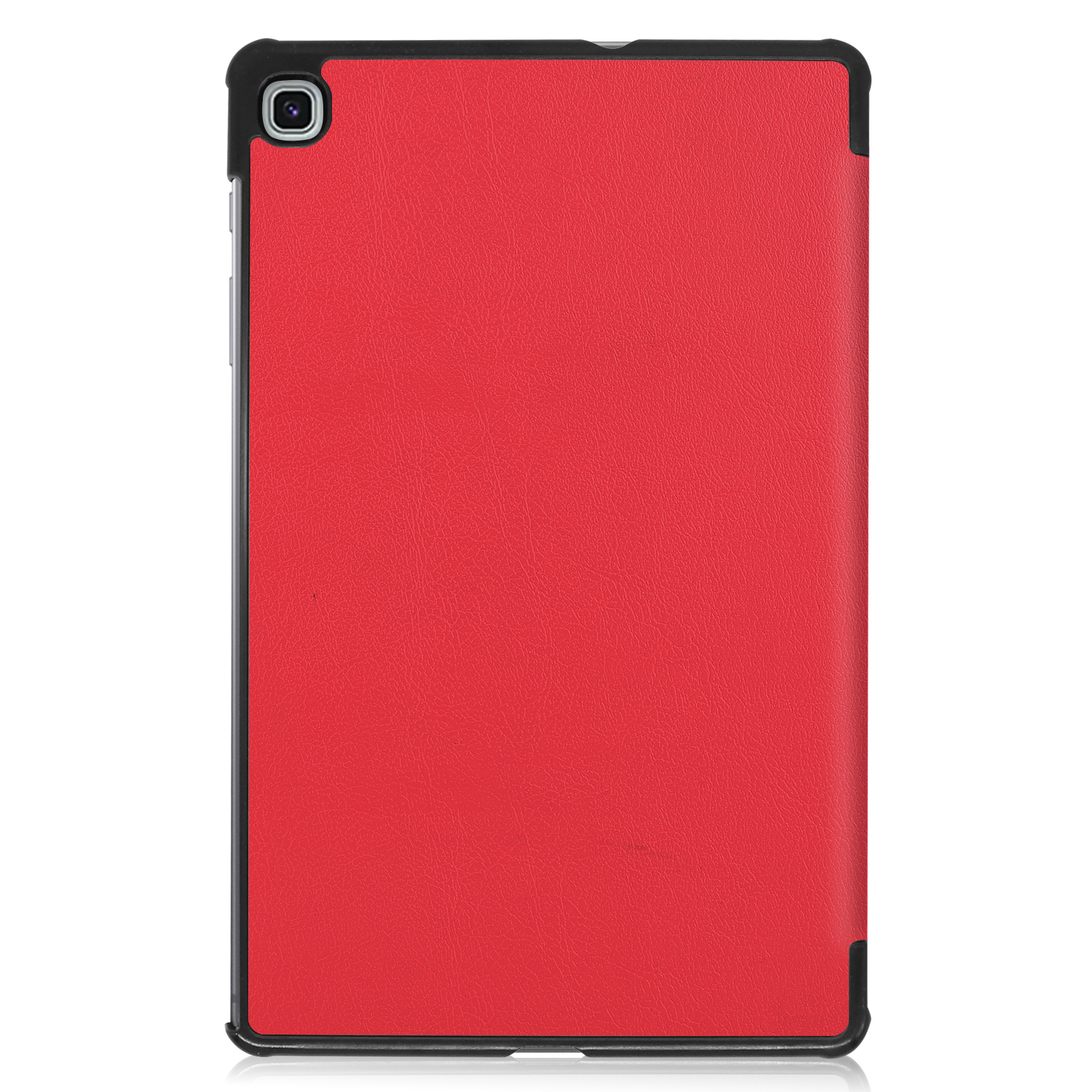 Läderfodral, Samsung Galaxy Tab S6 Lite 10.4, röd