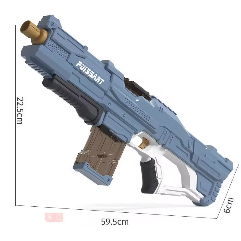 Batteridriven vattenpistol med ljudeffekter, 800ml