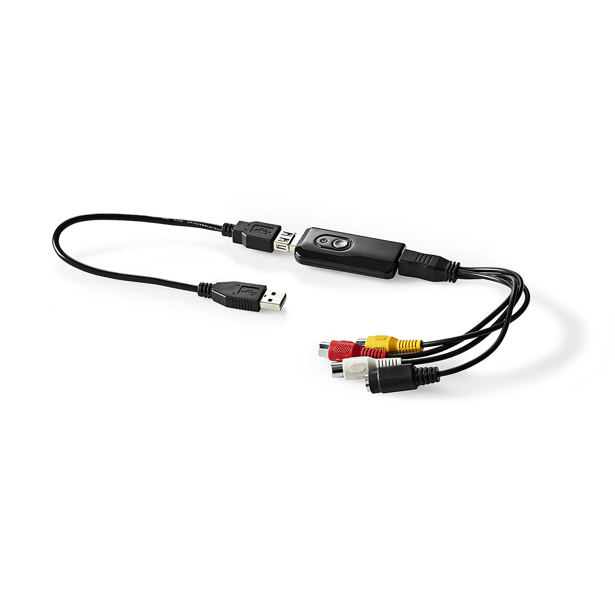 Nedis Videoinspelare, A/V-kabel/scart, USB